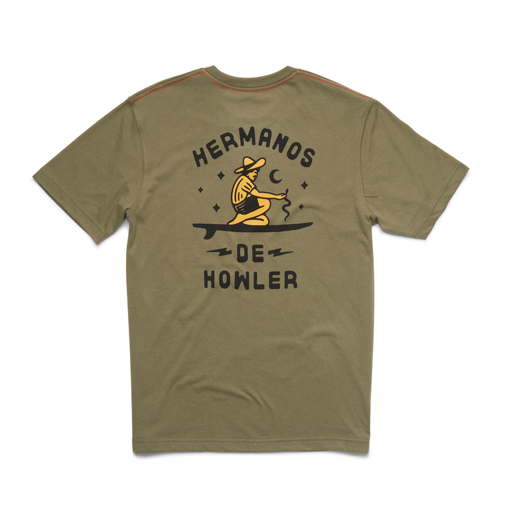 Howler Brothers T-shirt Howler Posse : Sand Heather