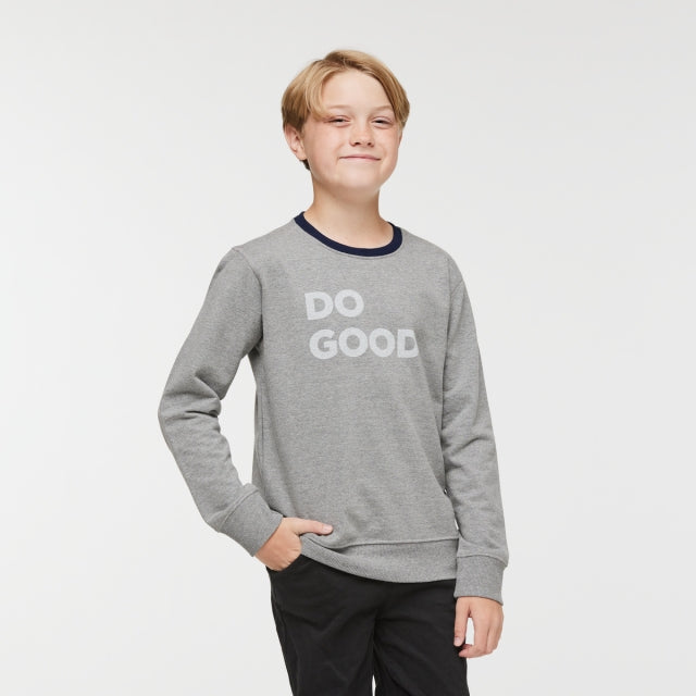 Kid's Do Good Organic Crew Sweatshirt