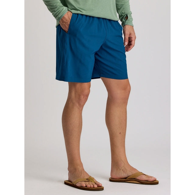 Free Fly Apparel Mens Breeze Short - 8 Legion Blue