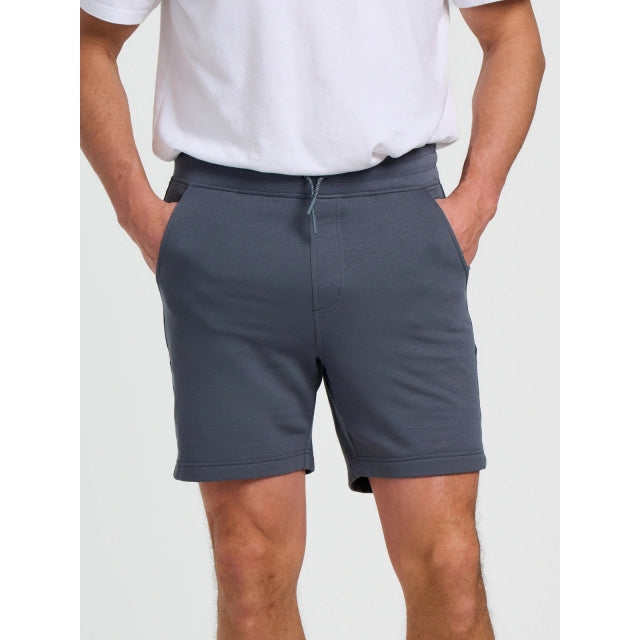 Free Fly Apparel Bamboo Lightweight Fleece Short Storm Cloud