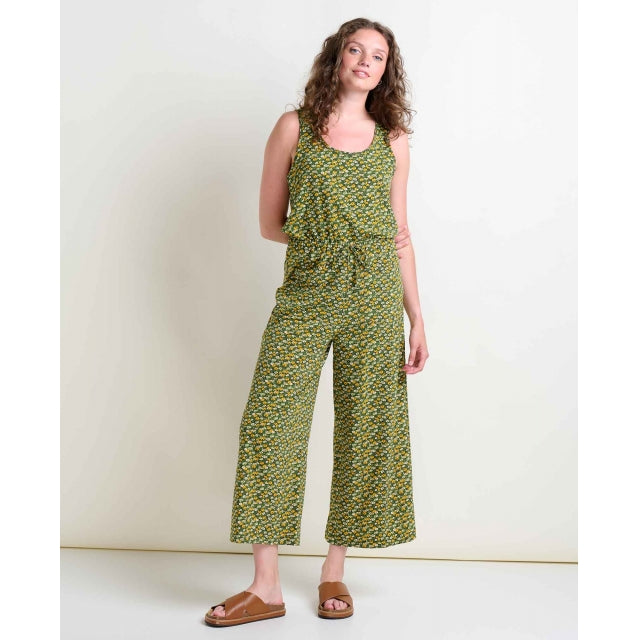 Toad&co Sunkissed Livvy Sl Jumpsuit Treetop Grass Print