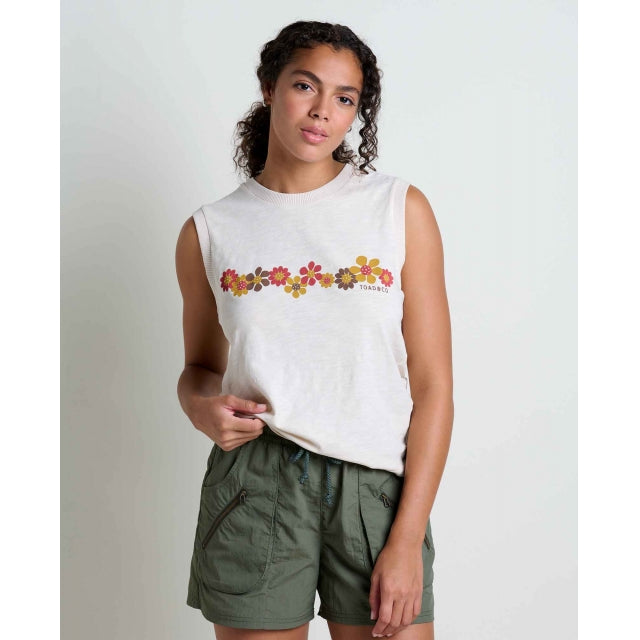 Toad&co Boundless Jersey Tank Salt Flowers
