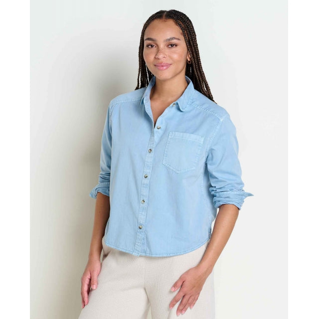 Women's Arroyo Twill Boxy LS Shirt