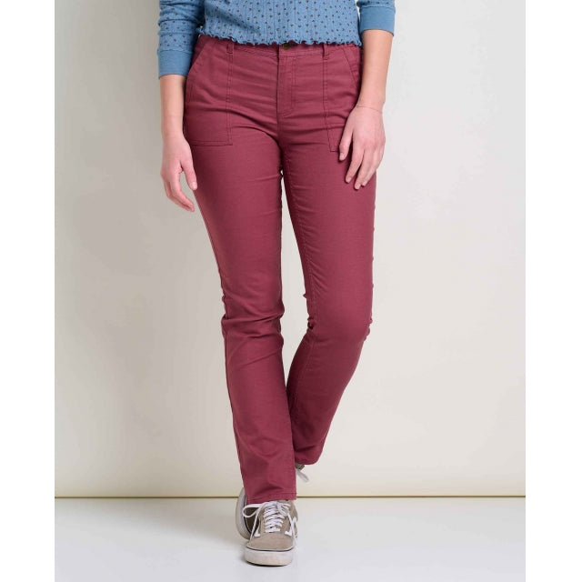 Toad&Co Womens Earthworks Pant Wild Ginger