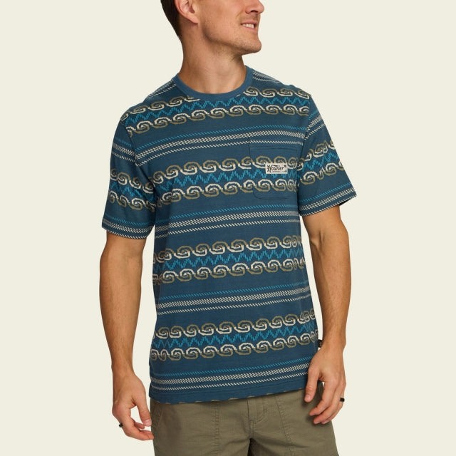 Howler Brothers Jacquard T Zicatela : Petrol