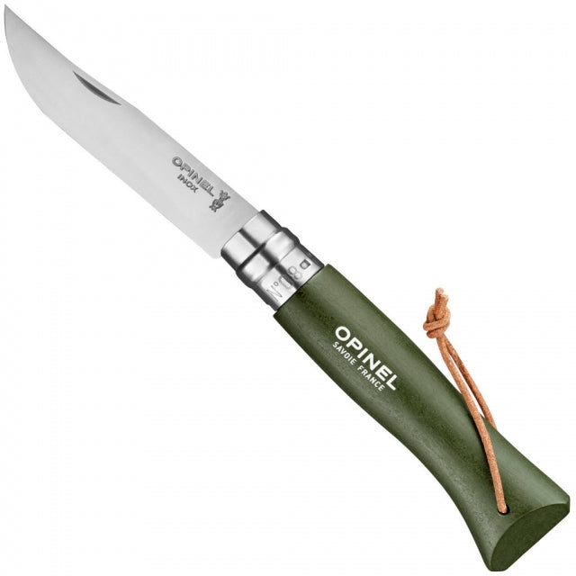 Opinel No.08 Colorama - Forest Green