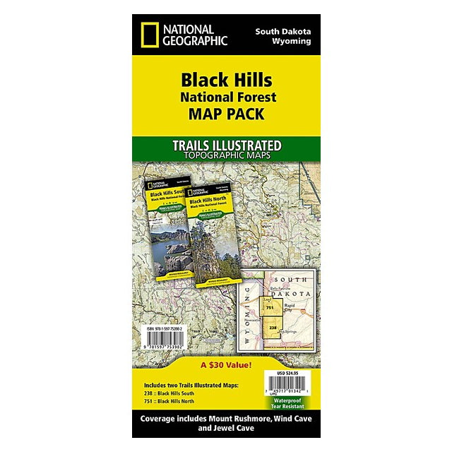 Black Hils National Forest Map Pack Bundle