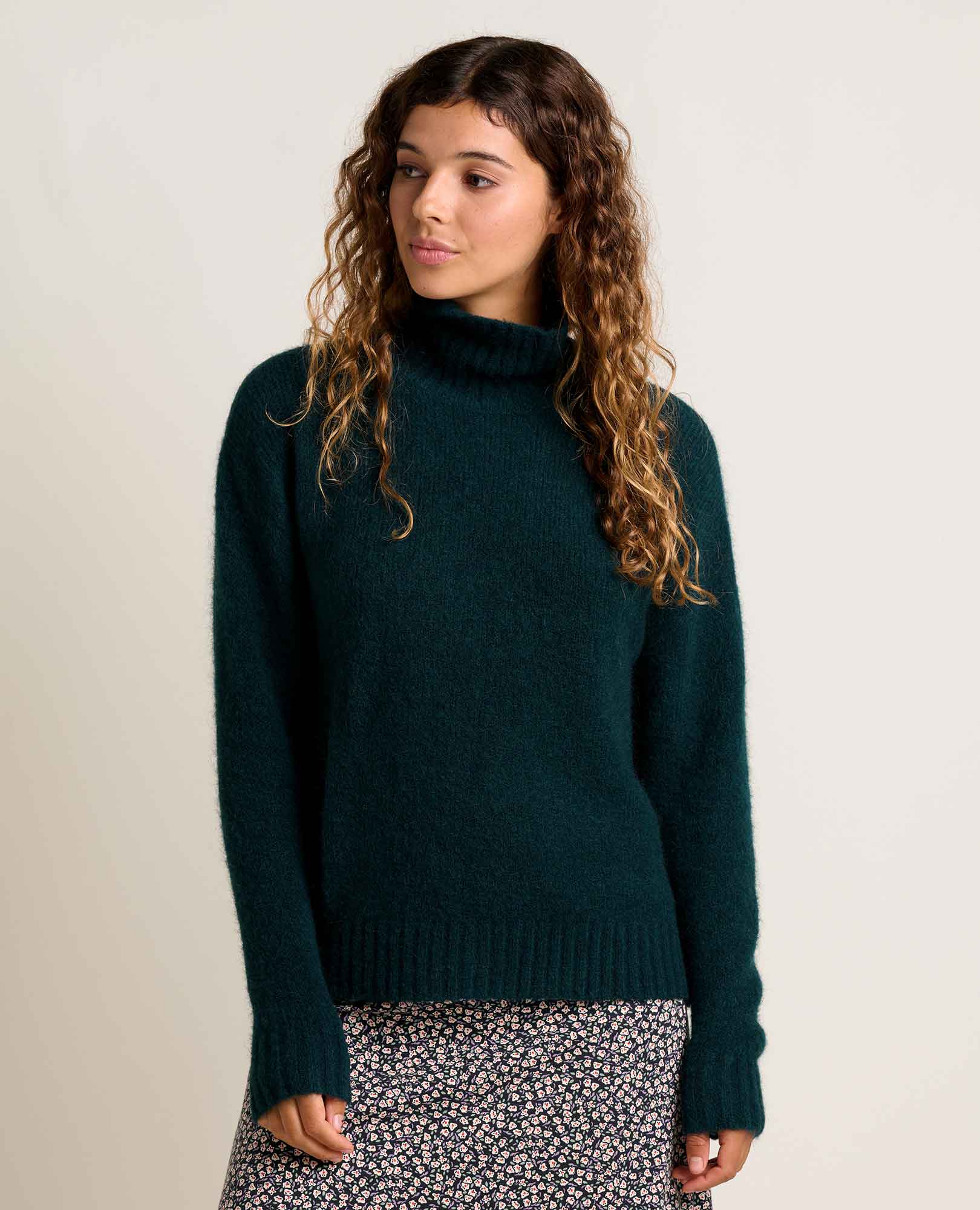 Toad&co Toddy T-neck Sweater Cabin
