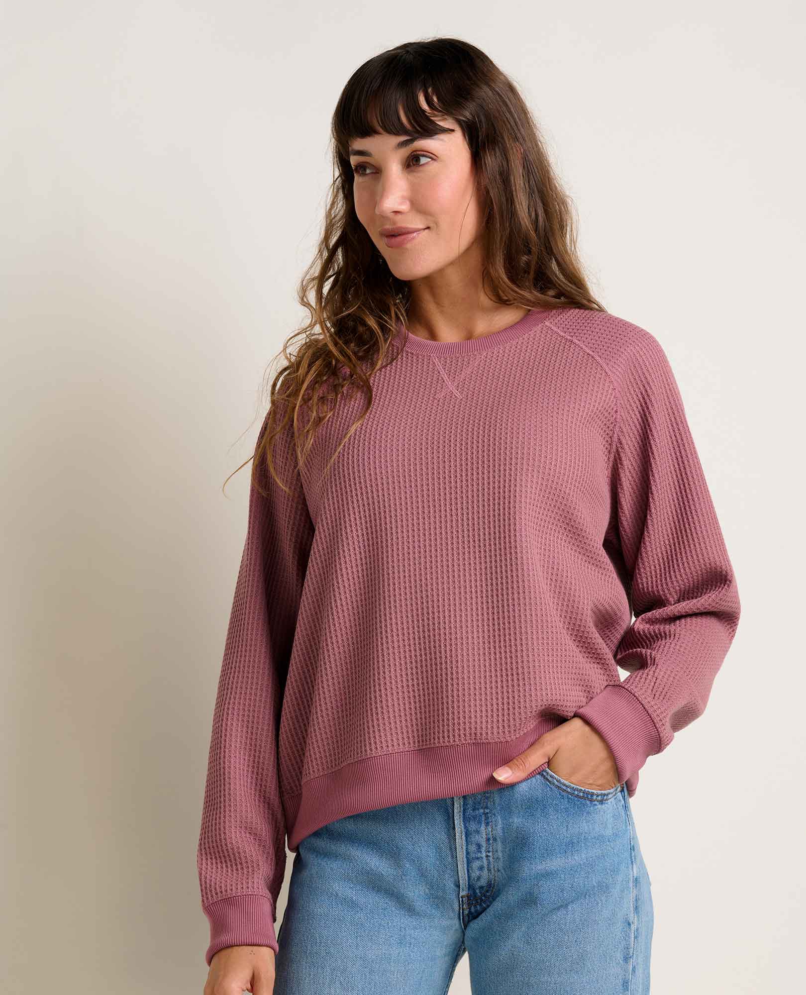 Toad&co Bitterroot Ls Pullover Foxglove