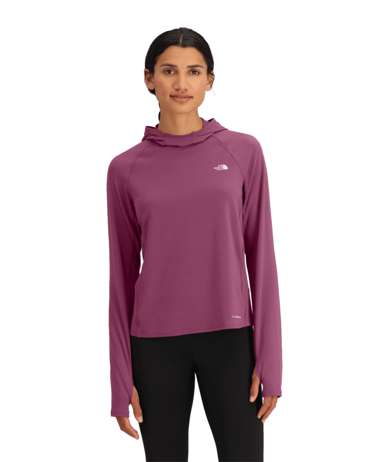 The North Face Womens Adventure Sun Hoodie Cyber Berry