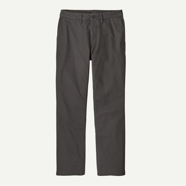 Patagonia Twill Traveler Chino Pants - Long Forge Grey