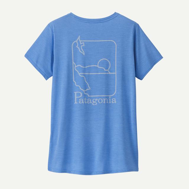 Patagonia Cap Cool Daily Graphic Shirt - Waters Abundant Blue