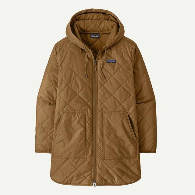 Patagonia Diamond Quilted Parka Deer Brown