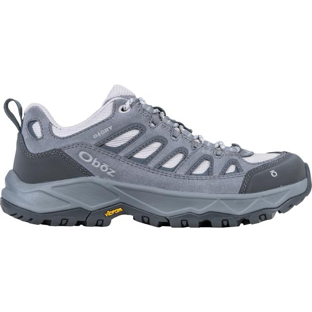 Oboz Sawtooth Ascent Low Waterproof Hiking Shoe Gray Owl