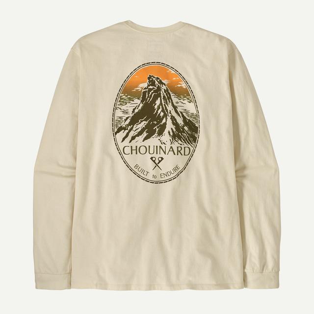 Men's Long Sleeved Chouinard Crest ResponsibiliTee
