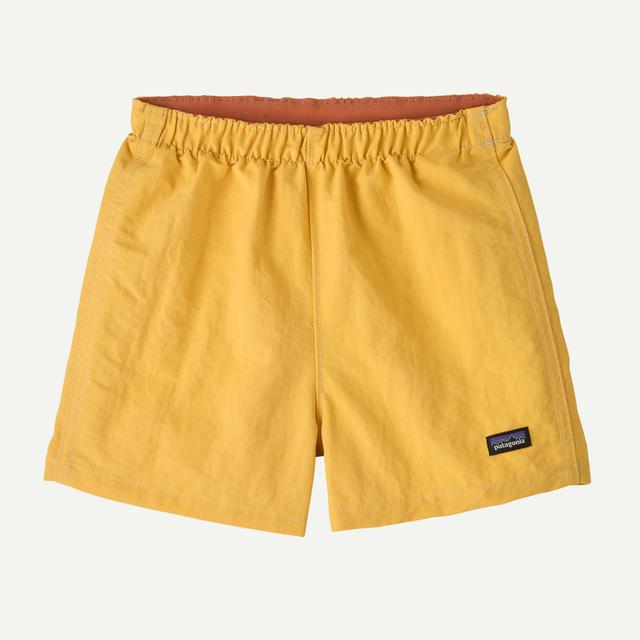 Patagonia Baby Baggies Shorts Nectar Yellow