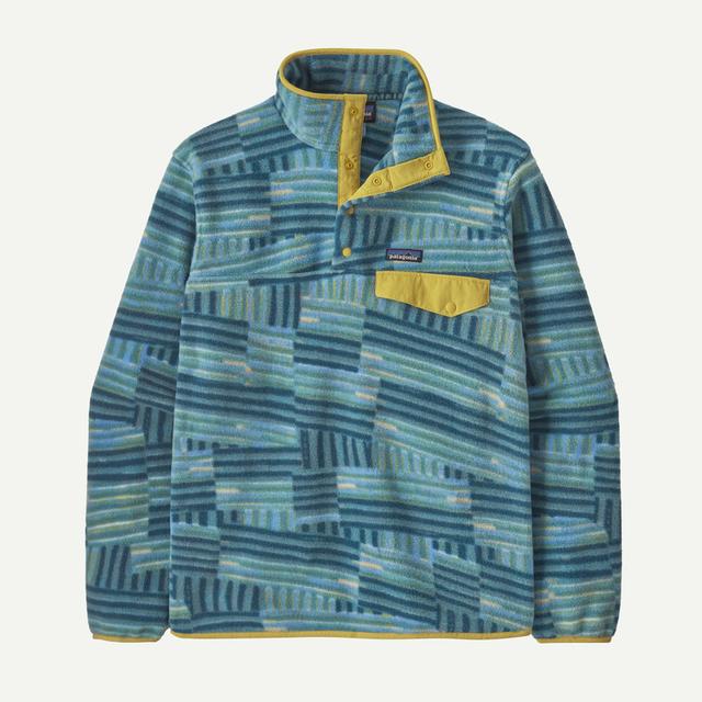 Patagonia Mens LW Synch Snap-T P/O Wetland Blue