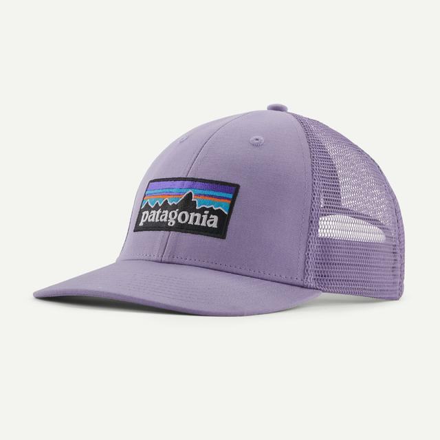 Patagonia P-6 Logo Lopro Trucker Hat Concrete Purple