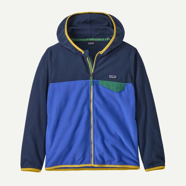 Patagonia Kids Micro D Snap-T Jacket Eddy Blue