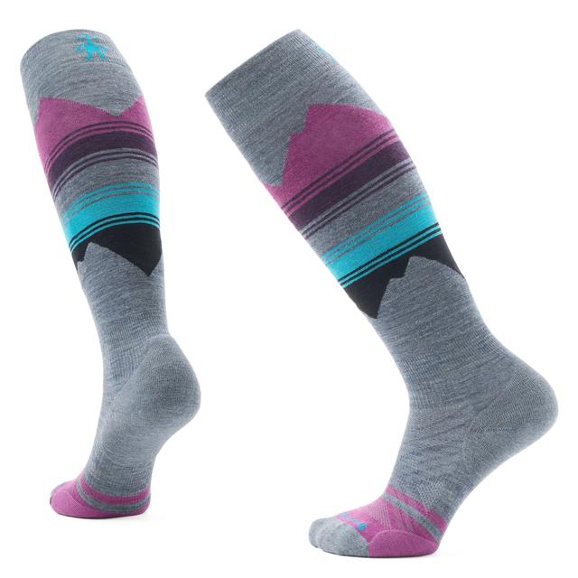 Women's Ski Pattern Over The Calf Socks