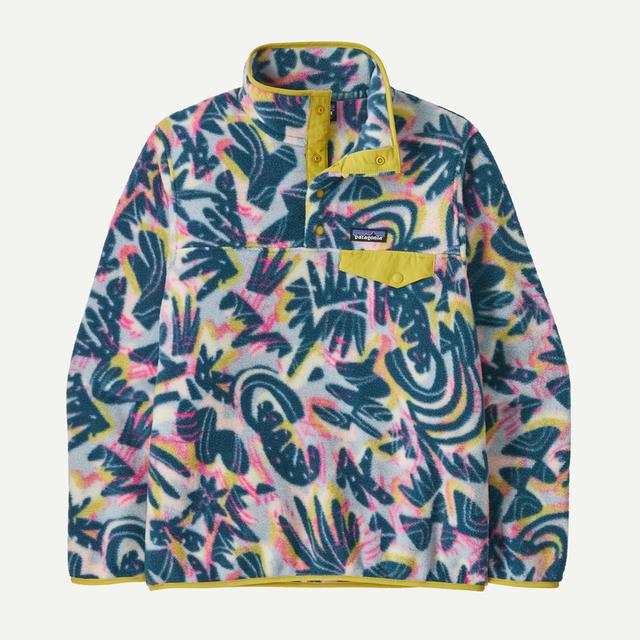 Patagonia Womens LW Synch Snap-T P/O Tidal Teal