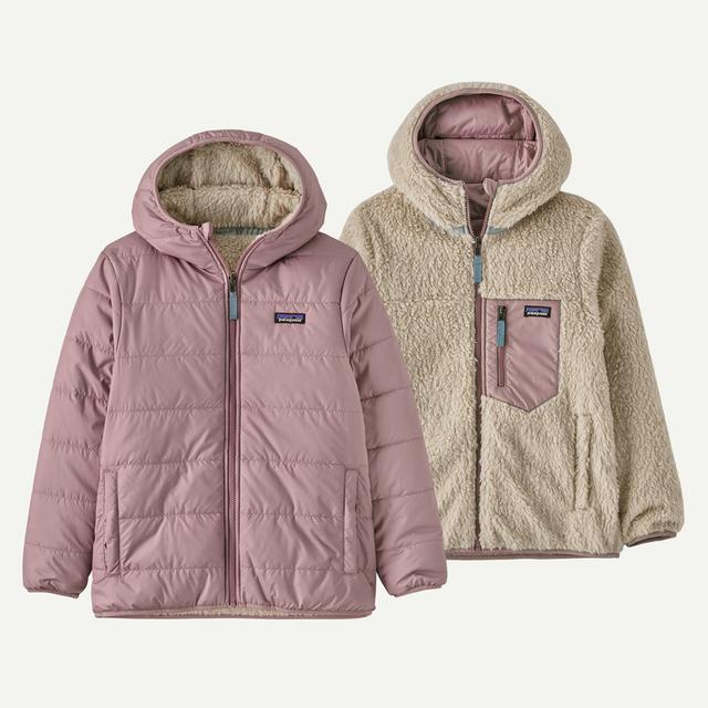 Patagonia Kids Reversible Ready Freddy Hoody Stormy Mauve