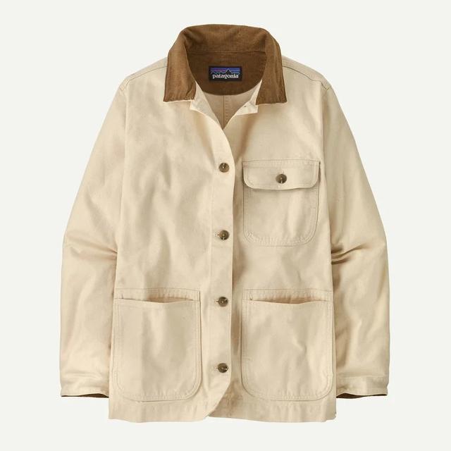 Patagonia ウィメンズ・ポイント・レイズ・キャンバス・コート Undyed Natural