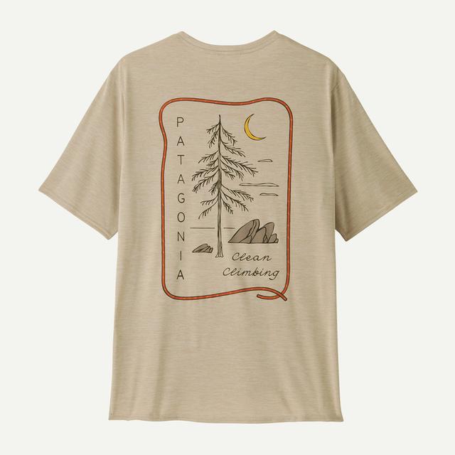 Patagonia Mens Cap Cool Daily Graphic Shirt - Lands Pumice