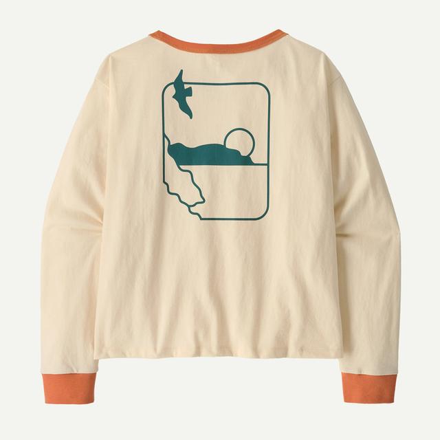 Patagonia Womens Long Sleeved Swell Drifter Easy Undyed Natural