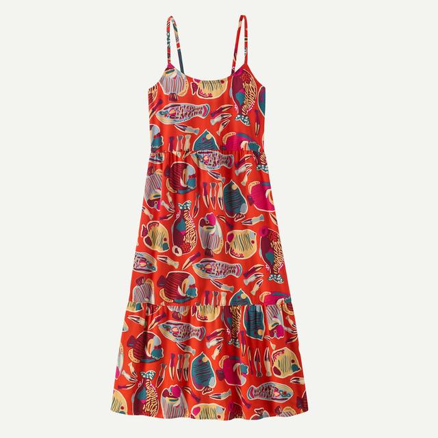 Patagonia Tidal Threads Dress Pollinator Orange
