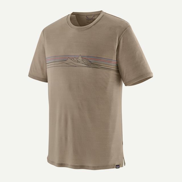 Men's Cap Cool Merino Blend Graphic Shirt
