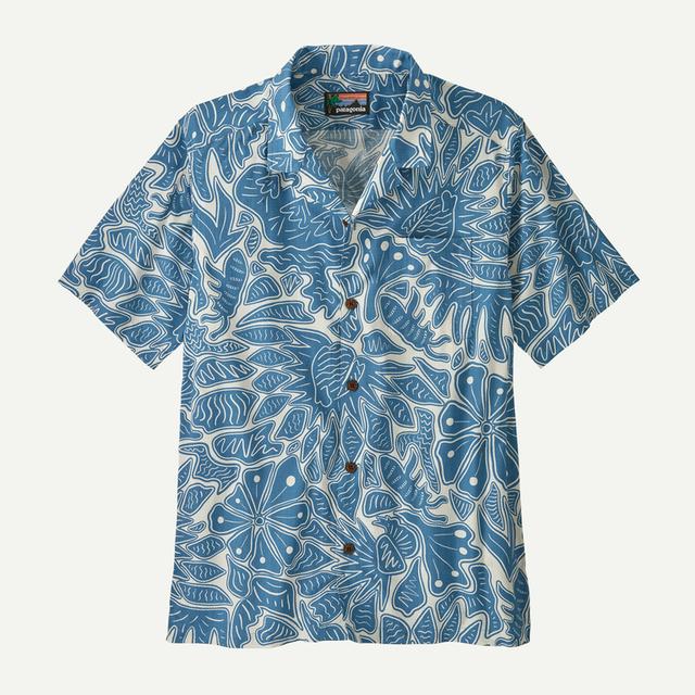 Patagonia Tidal Threads Camp Shirt Still Blue