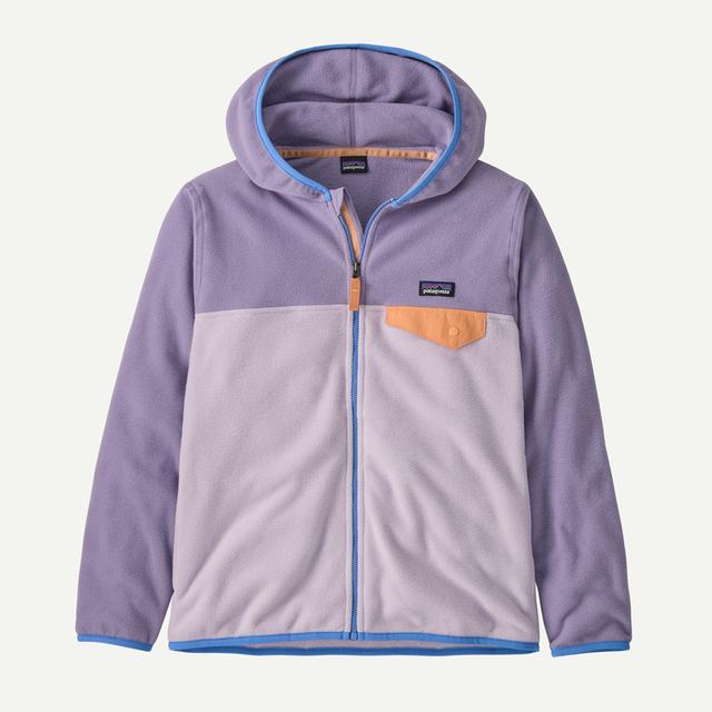 Patagonia Kids Micro D Snap-T Jacket Foxglove Purple