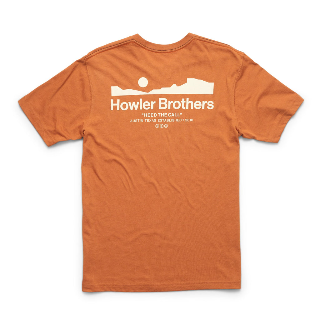 Howler Brothers T-shirt Bahía de Howler : Antique Black