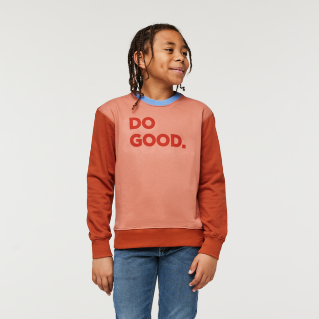 Kid's Do Good Organic Crew Sweatshirt